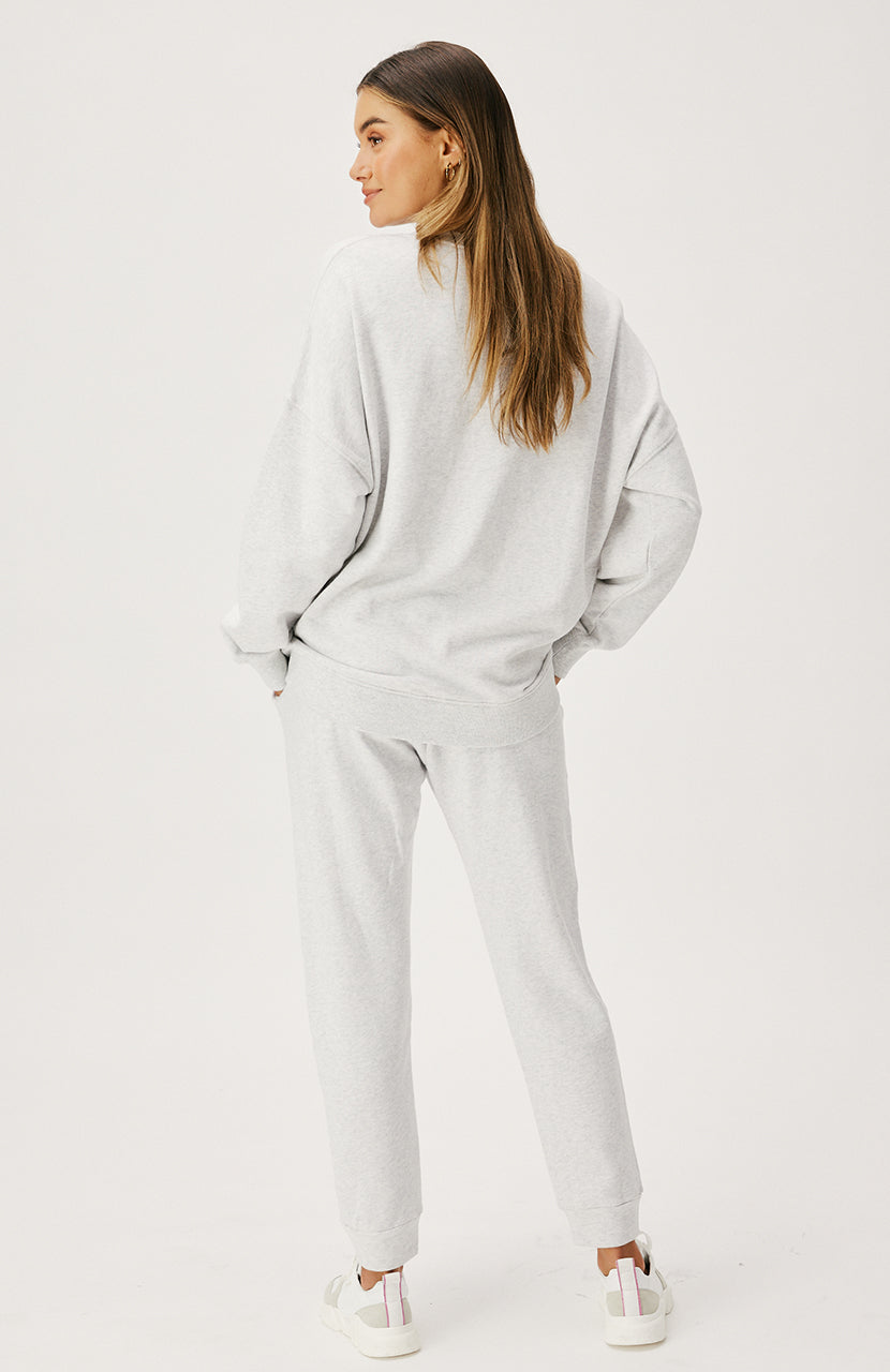 Cartel & Willow - Piper Sweater - Grey Marle - Guava