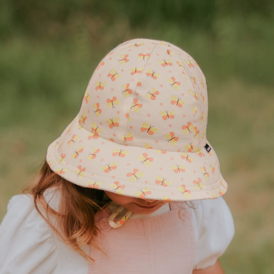 Bedhead - Toddler Bucket Girls Sun Hat - Butterfly