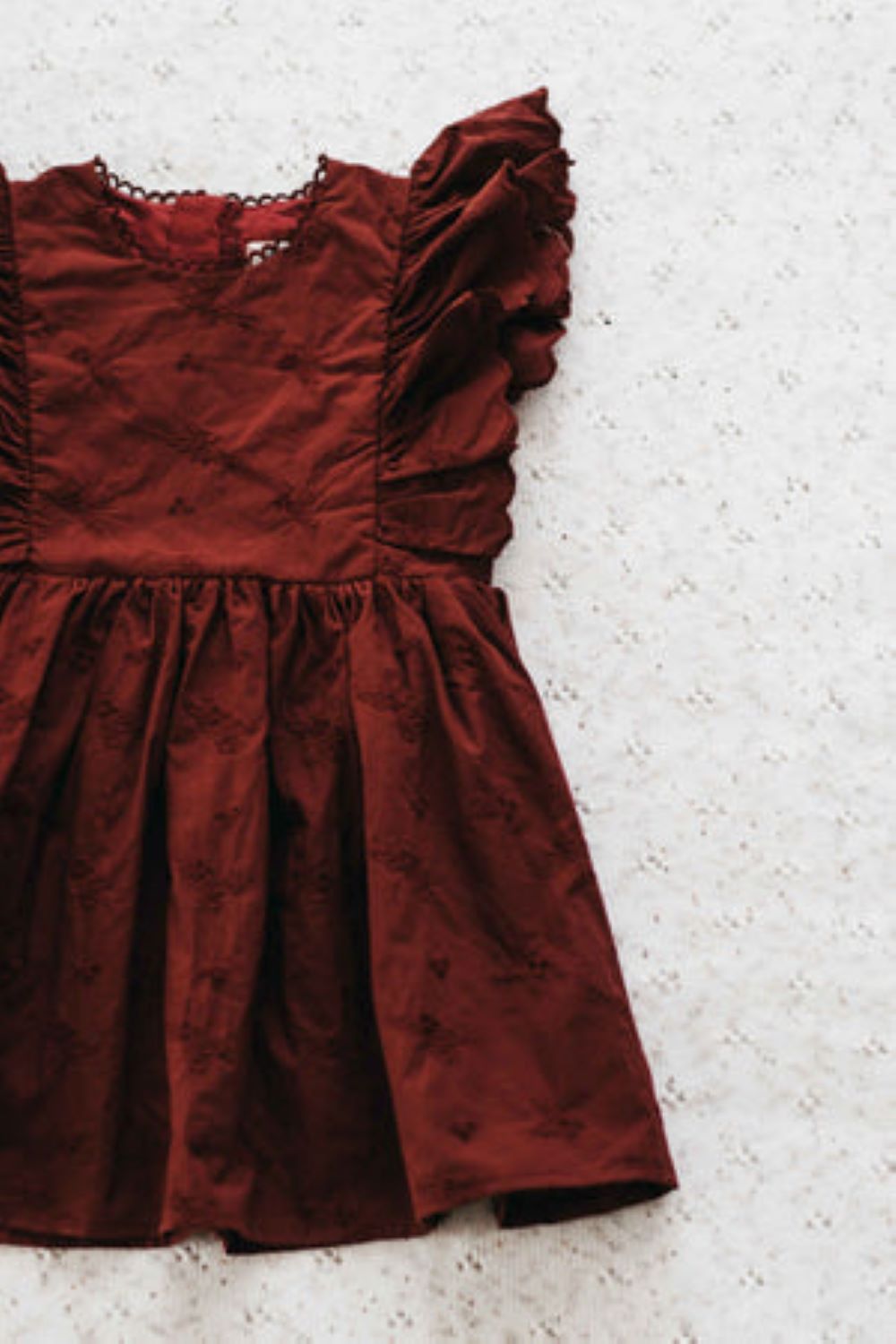 Bencer & Hazelnut - Holly Red Playsuit / Dress