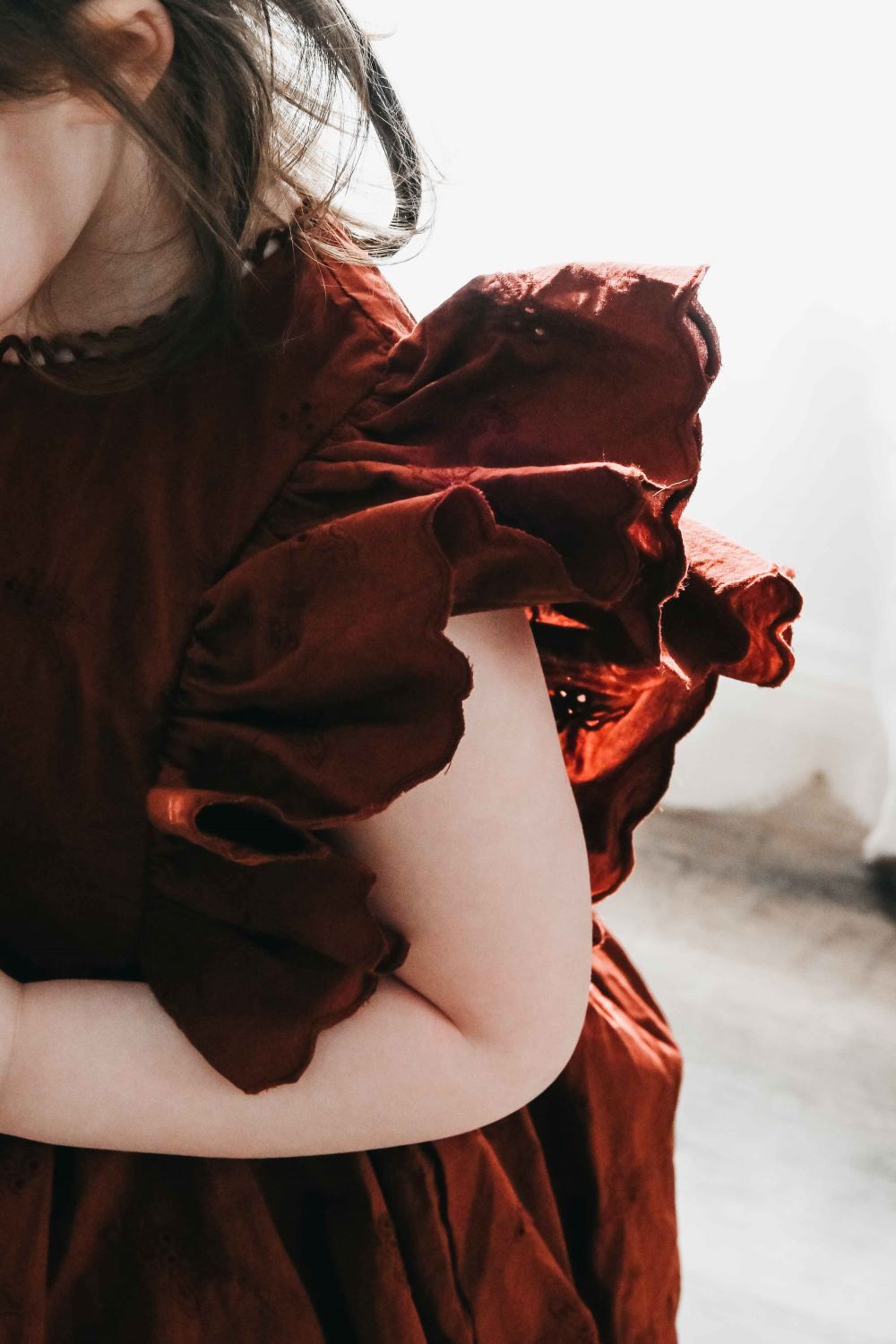 Bencer & Hazelnut - Holly Red Playsuit / Dress