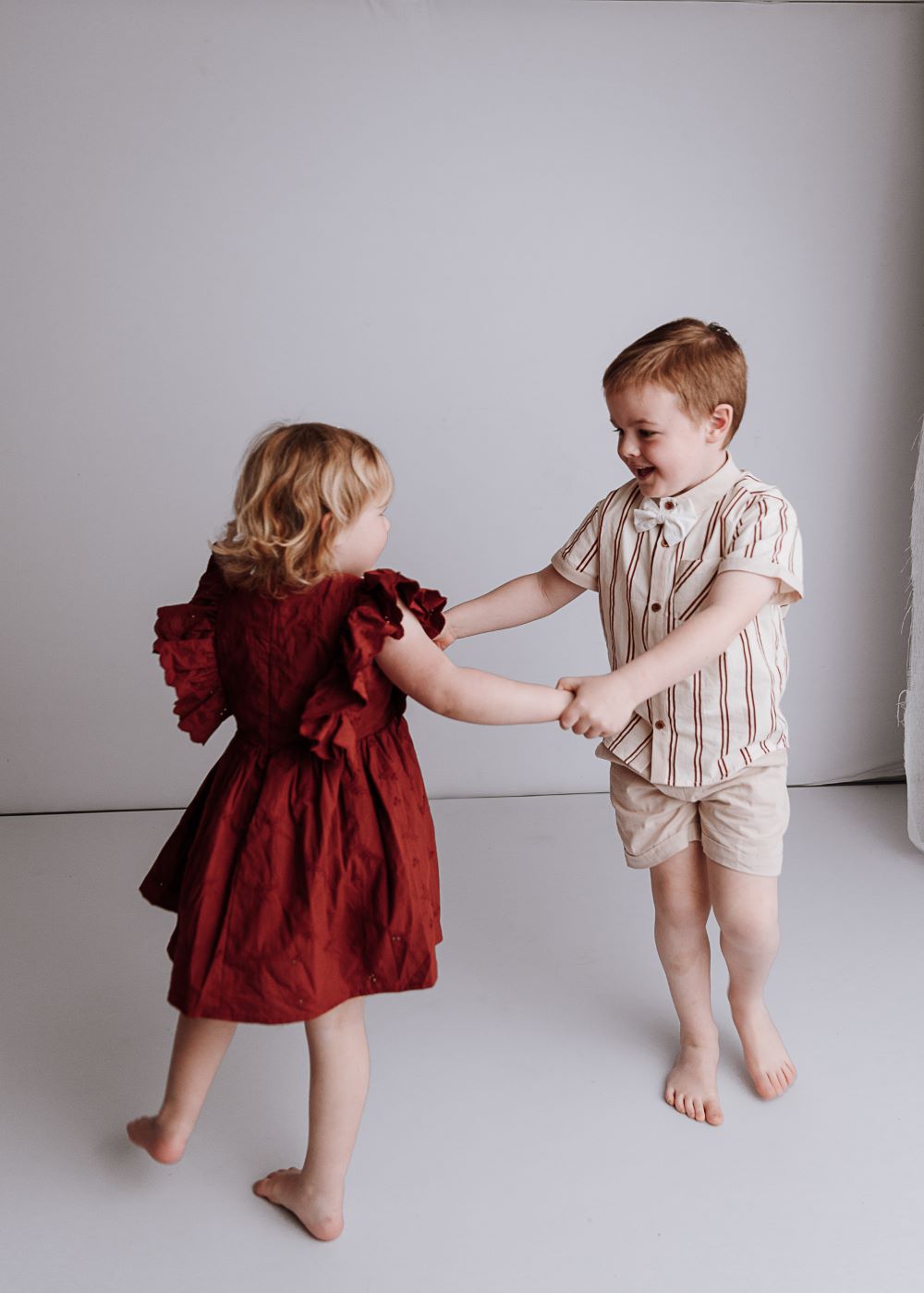 Bencer & Hazelnut - Holly Red Playsuit / Dress
