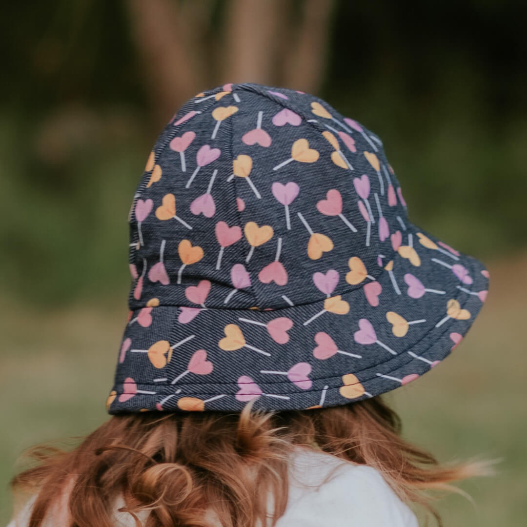 Bedhead - Toddler Bucket Girls Sun Hat - Lollipop