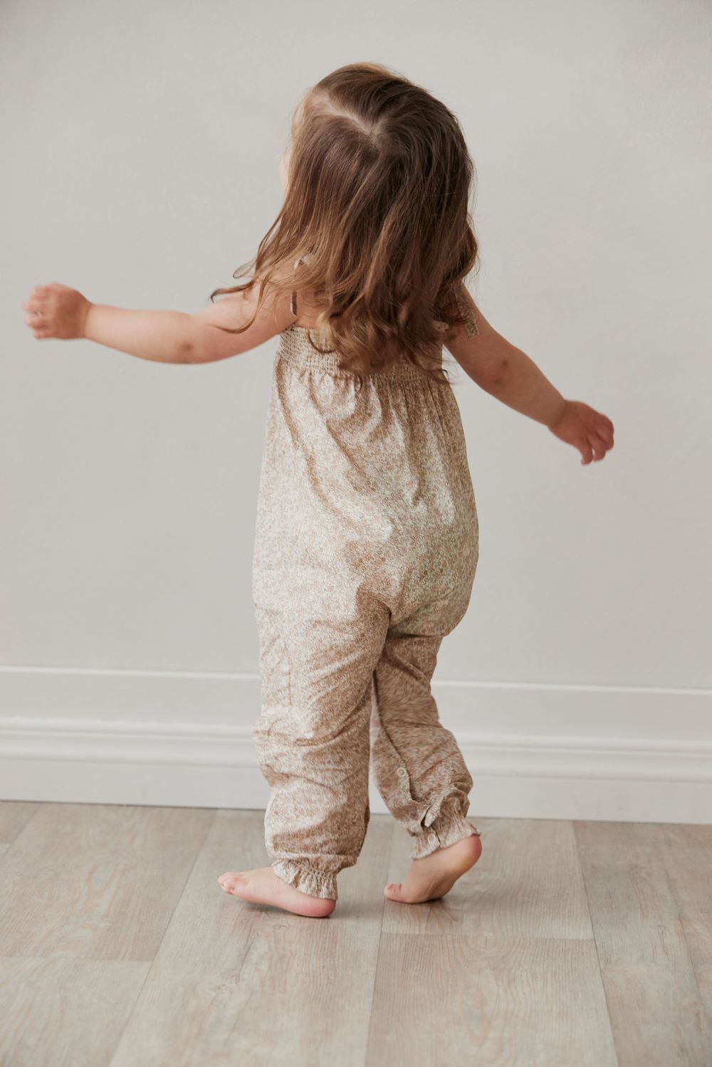 Jamie Kay - Organic Cotton Summer Playsuit - Chloe Pink Tint