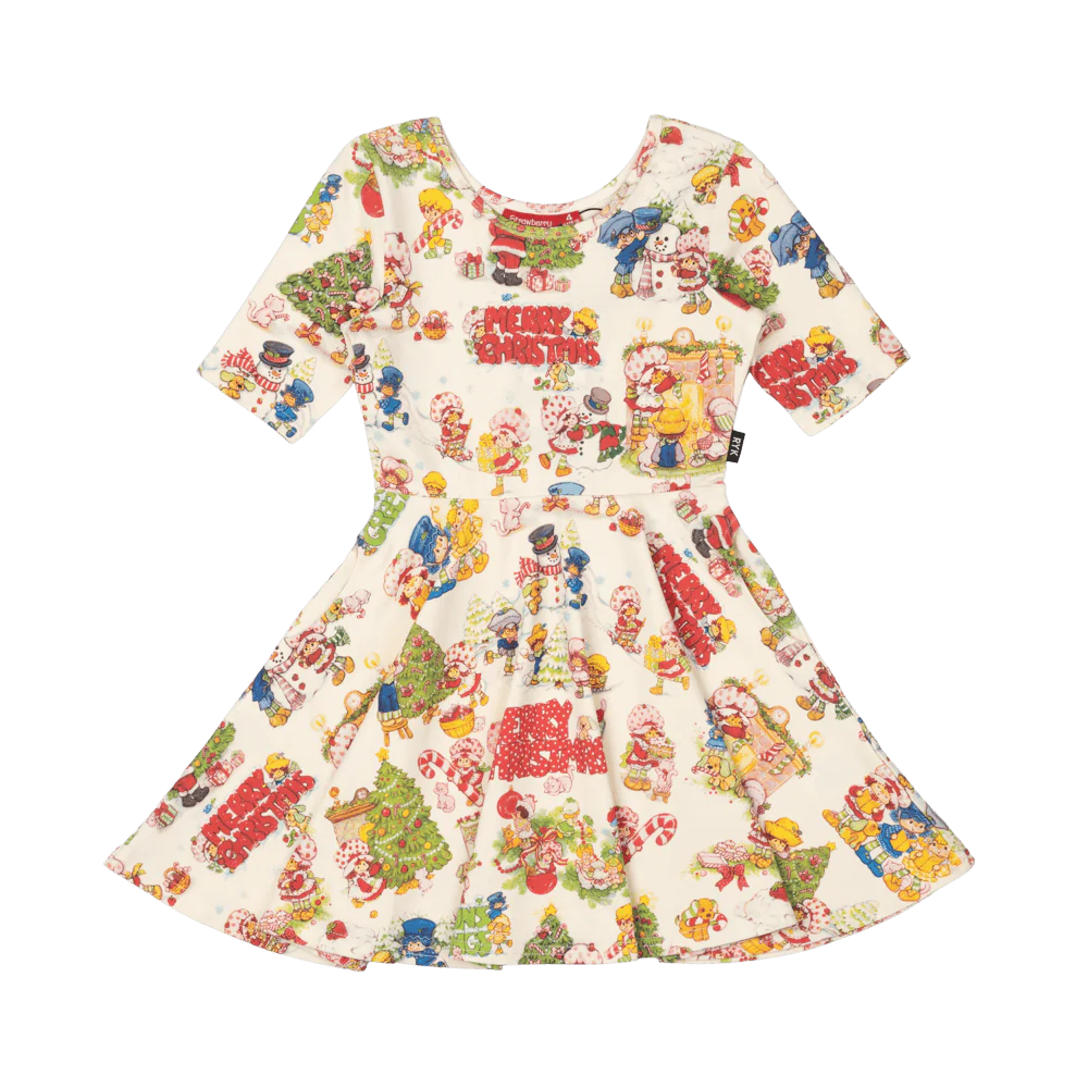 Rock Your Baby - Strawberry Christmas Cheer Mabel Dress