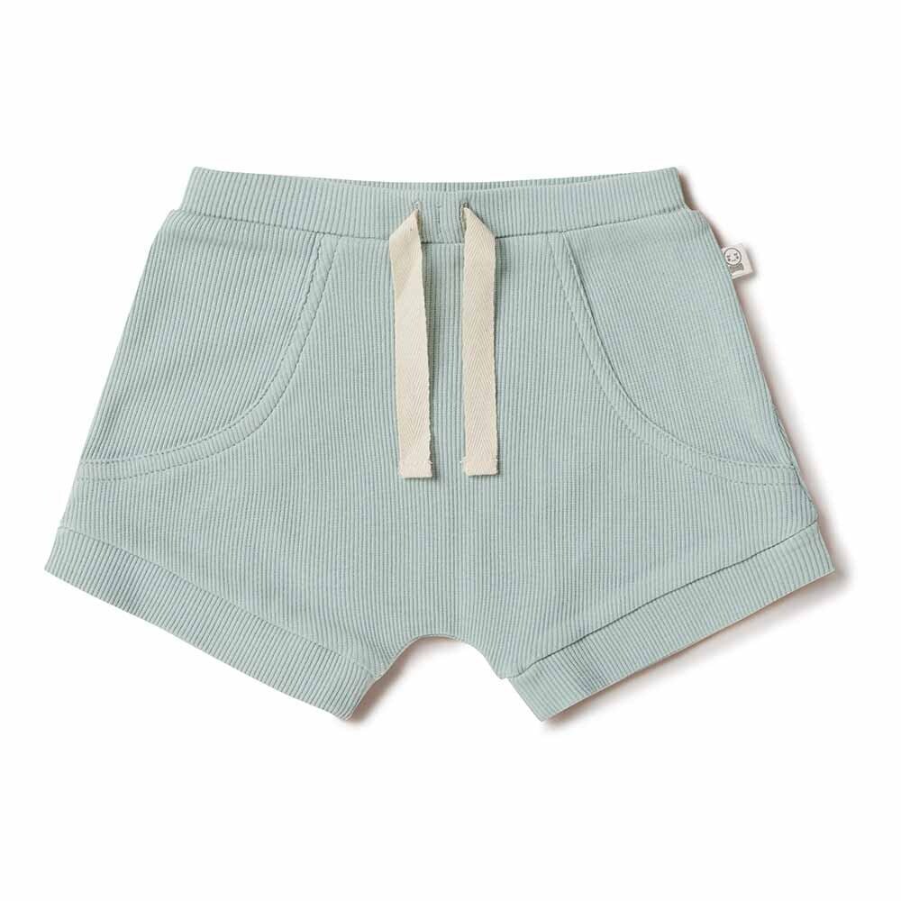 Snuggle Hunny Kids - Organic Shorts - Sage