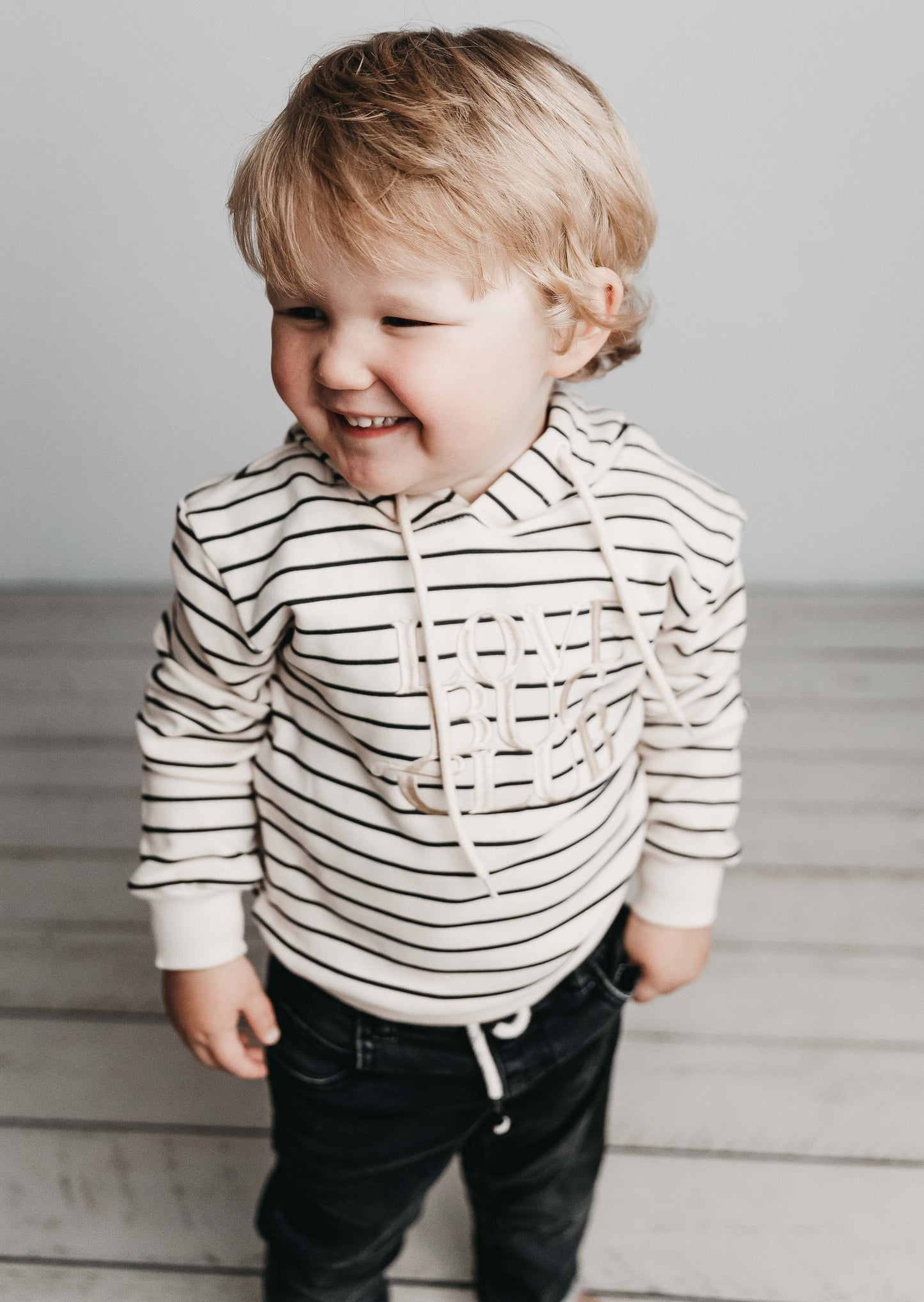 Bencer & Hazelnut - Love Bug Club Hoodie - Stripe