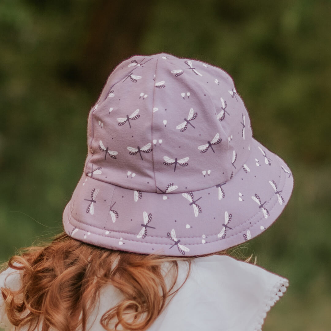 Bedhead - Toddler Bucket Girls Sun Hat - Dragonfly