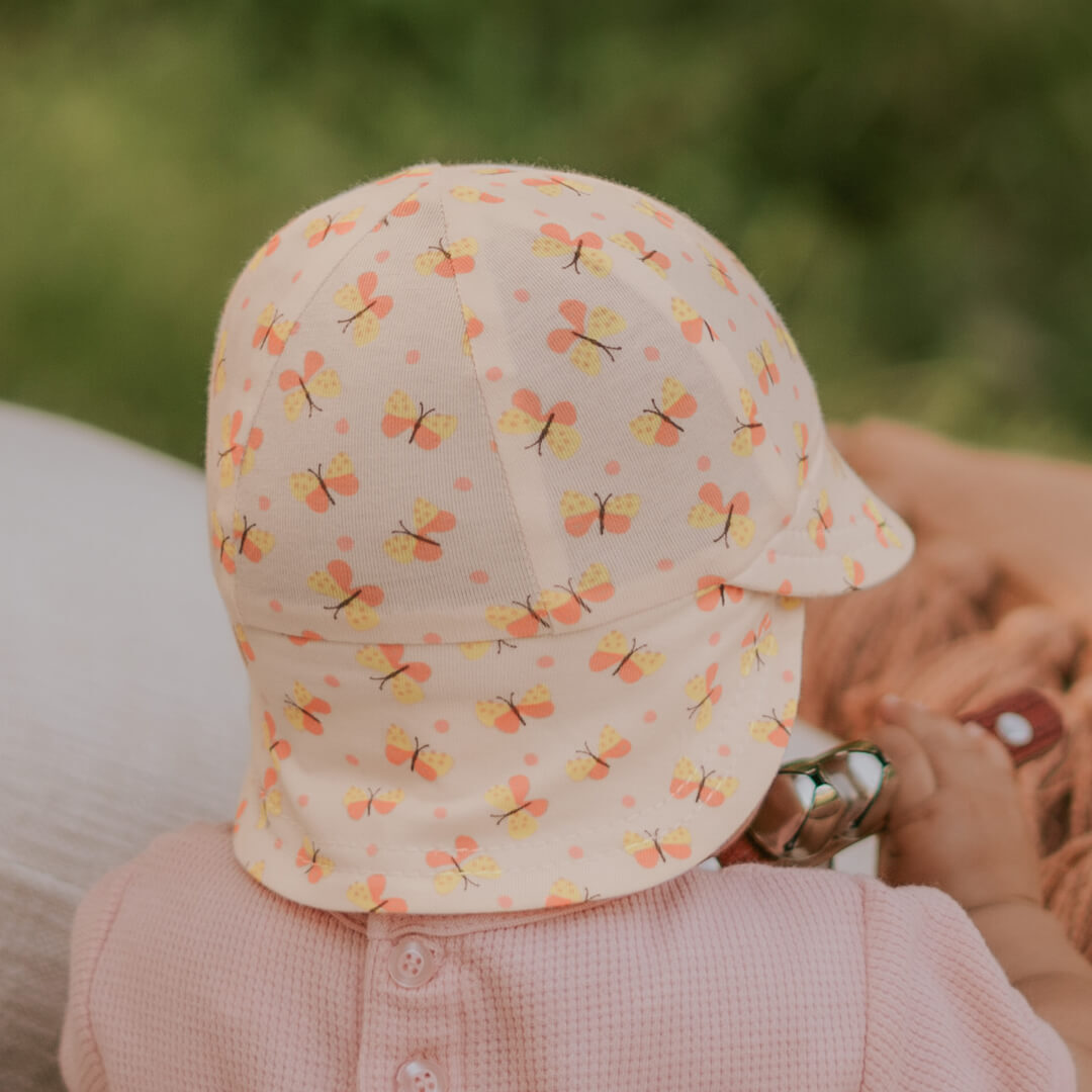 Bedhead Hats - Legionnaire Hat with Strap - Butterfly