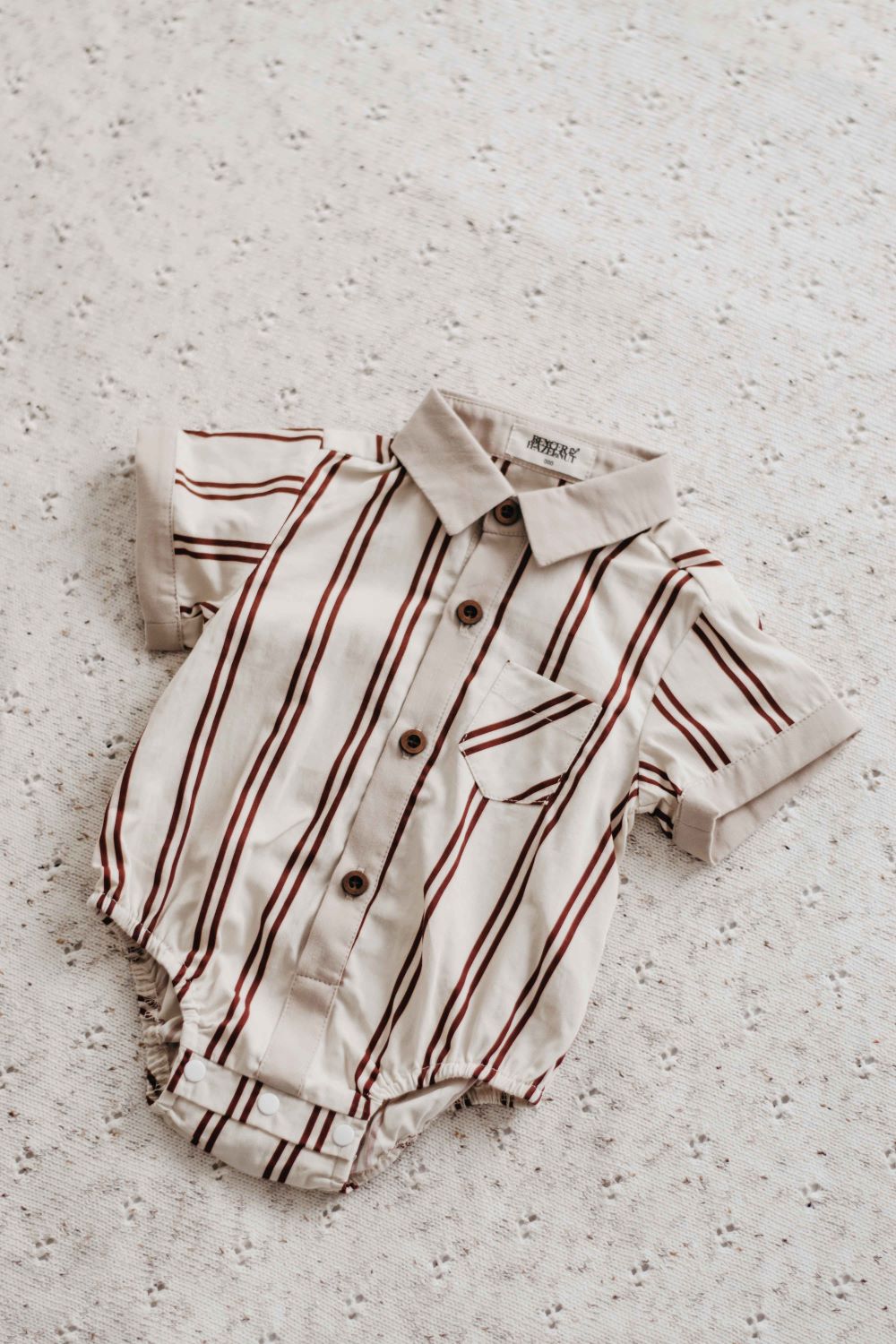 Bencer & Hazelnut - Candy Cane - Collared Shirt