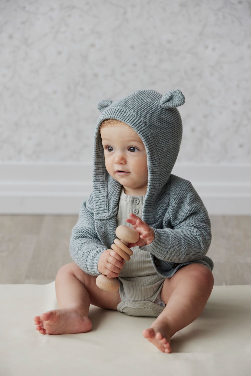 Jamie Kay - Jack Cardigan - Soft Lake Marle