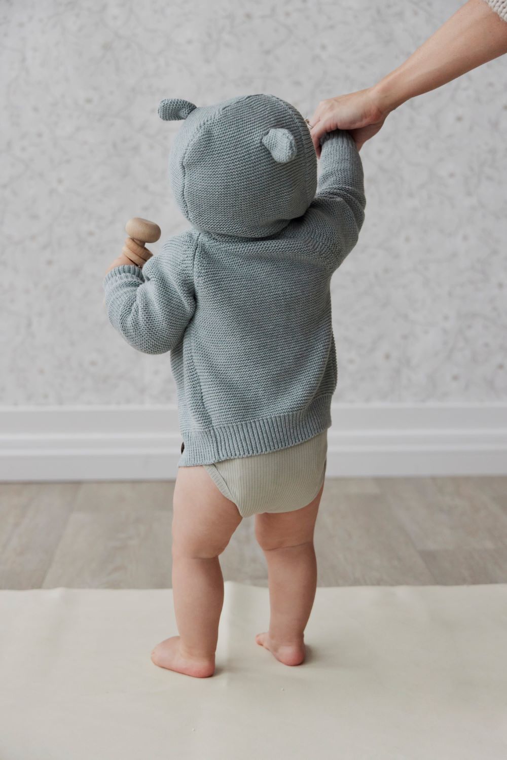 Jamie Kay - Jack Cardigan - Soft Lake Marle
