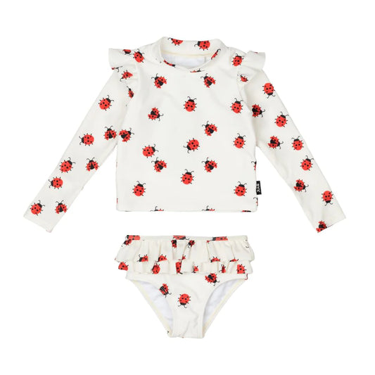 Rock Your Baby - Ladybug Rashie Set