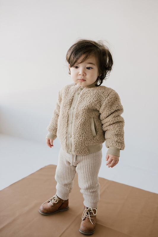 Jamie Kay - Theo Recycled Polyester Jacket - Cashew