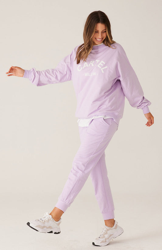 Cartel & Willow - Poppy Pant - Lilac