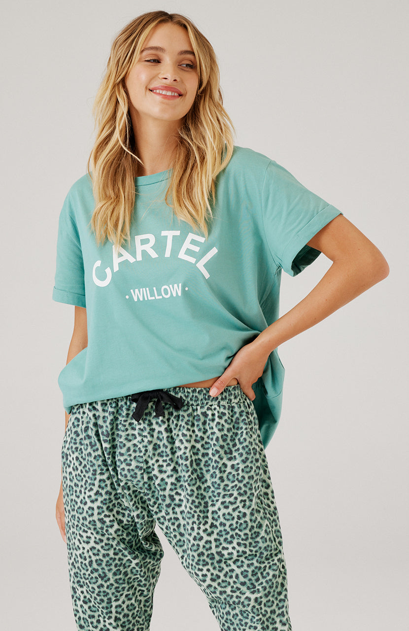 Cartel & Willow - Marlo Tee - Sage