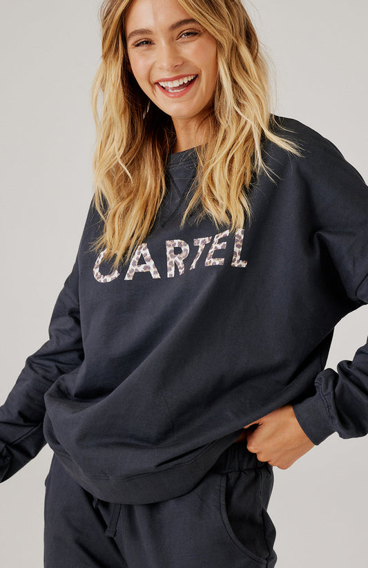Cartel & Willow - Izzy Sweater - Charcoal