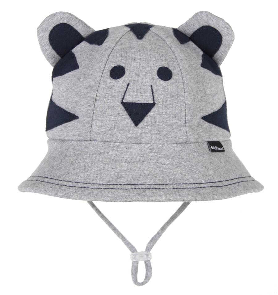 Bedhead Hats - Toddler Bucket Hat - Tiger Grey Marle
