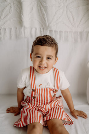 Bencer & Hazelnut - Claus Suspender Overalls