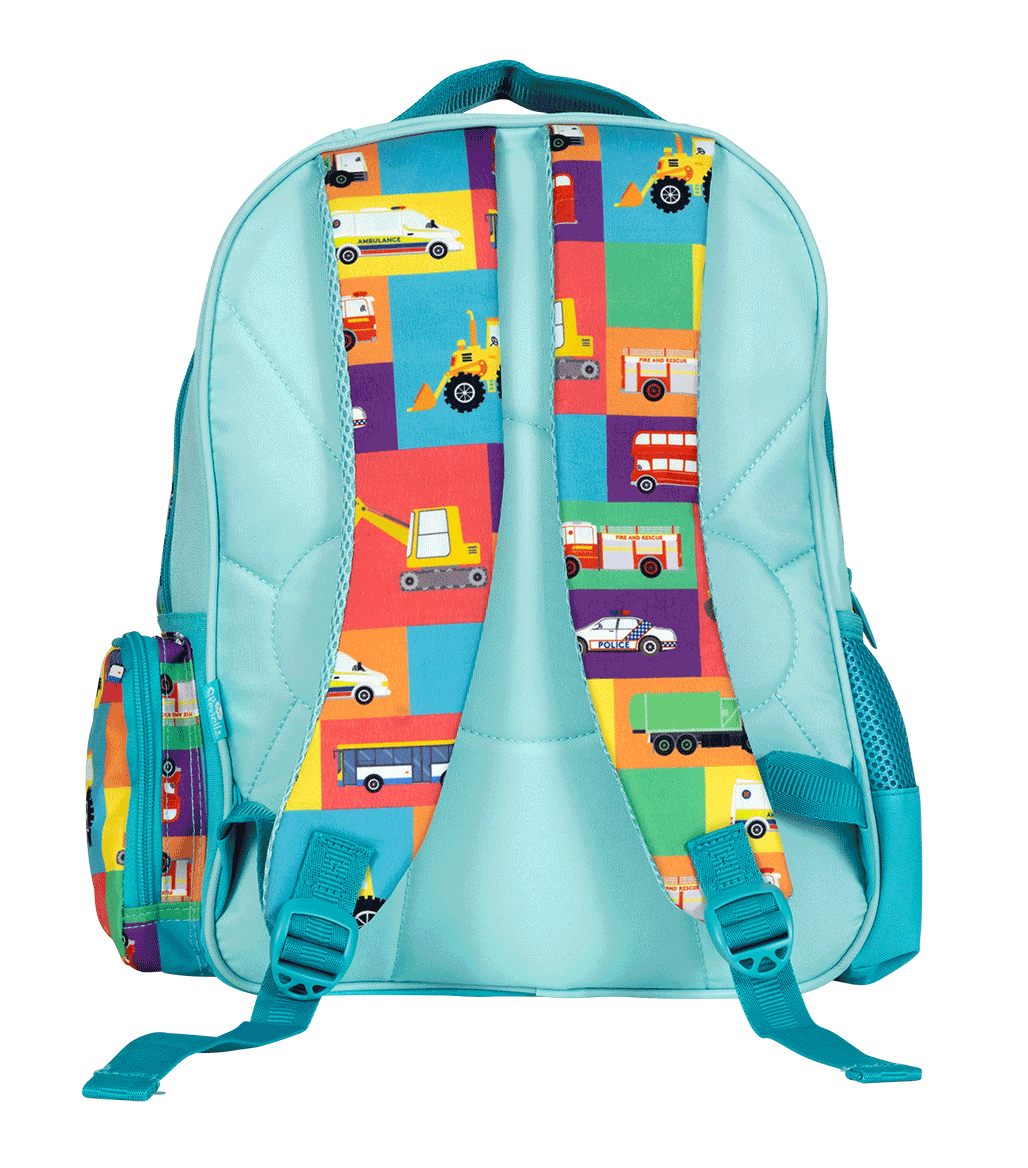 Little Kids Backpack - Transport Town