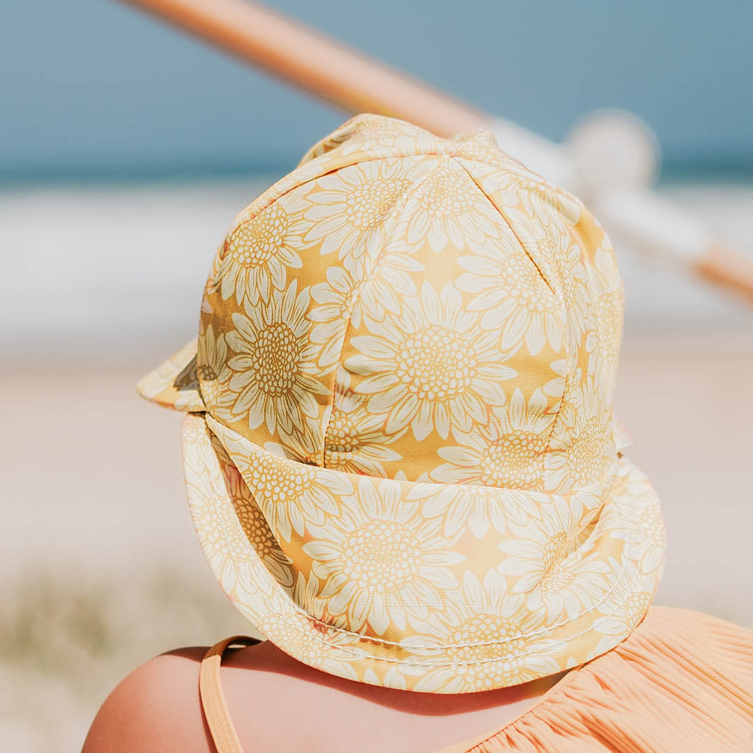 Bedhead Hats - Kids Swim Legionnaire Hat - Sunflower