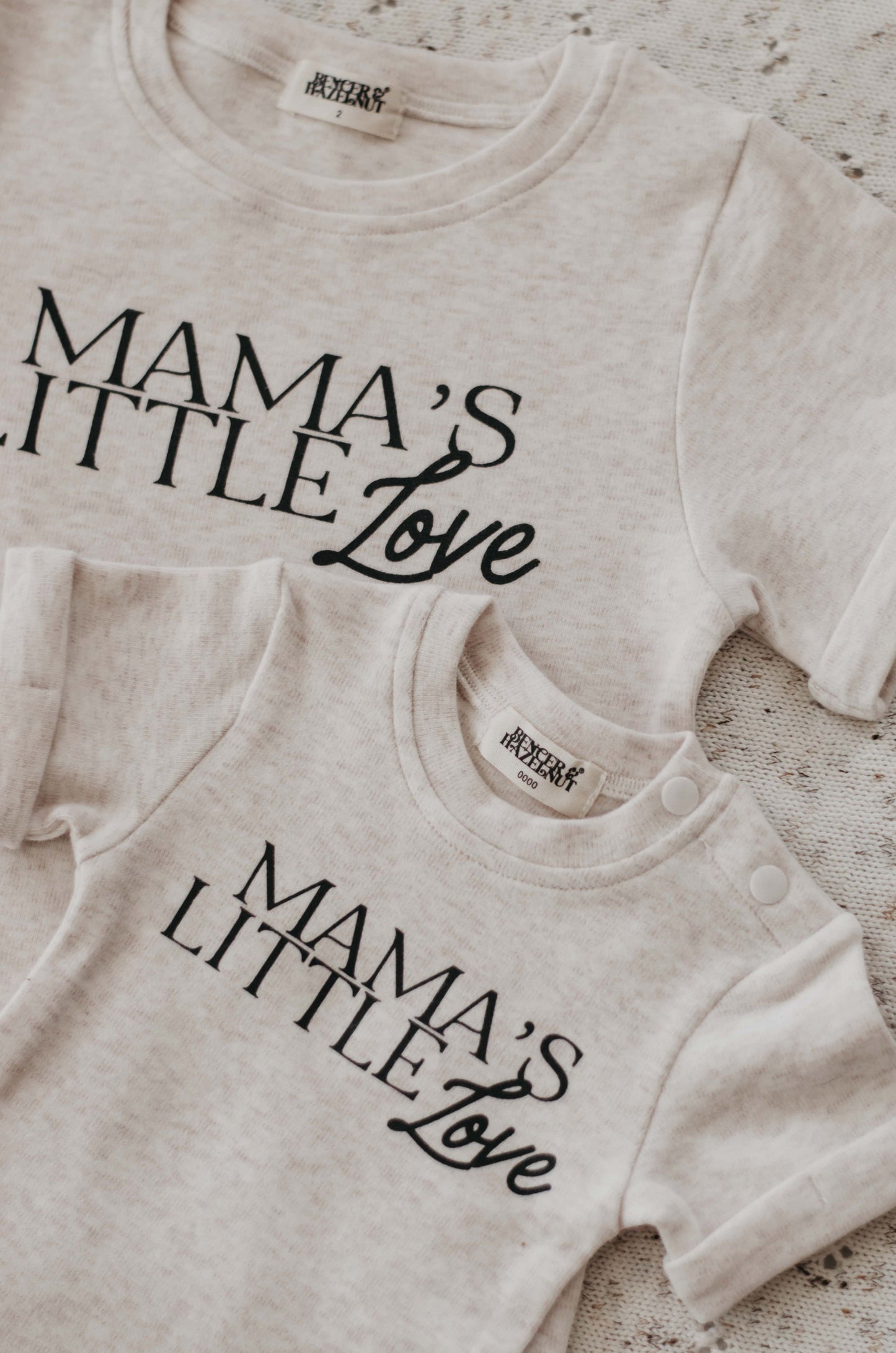 Bencer and Hazelnut - Mamas Little Love - Bodysuit/Tee
