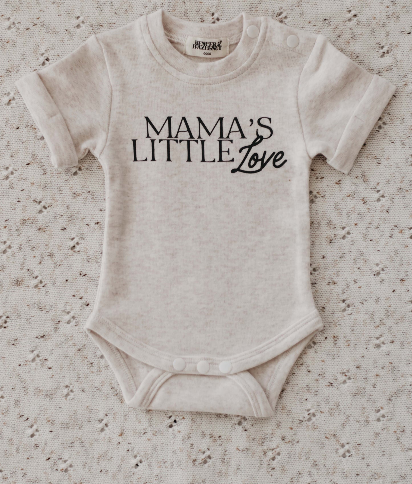 Bencer and Hazelnut - Mamas Little Love - Bodysuit/Tee