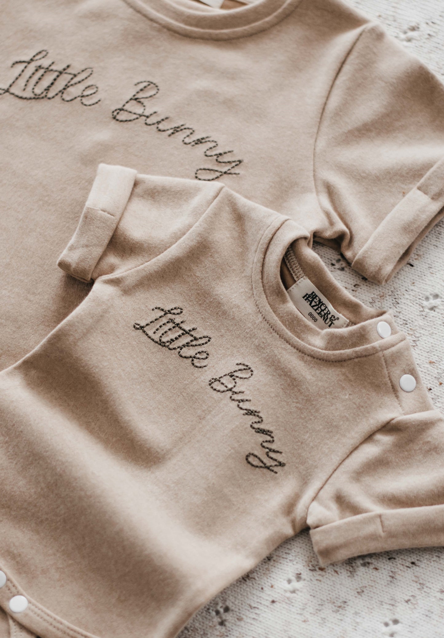 Bencer and Hazelnut - Little Bunny Bodysuit/Tee