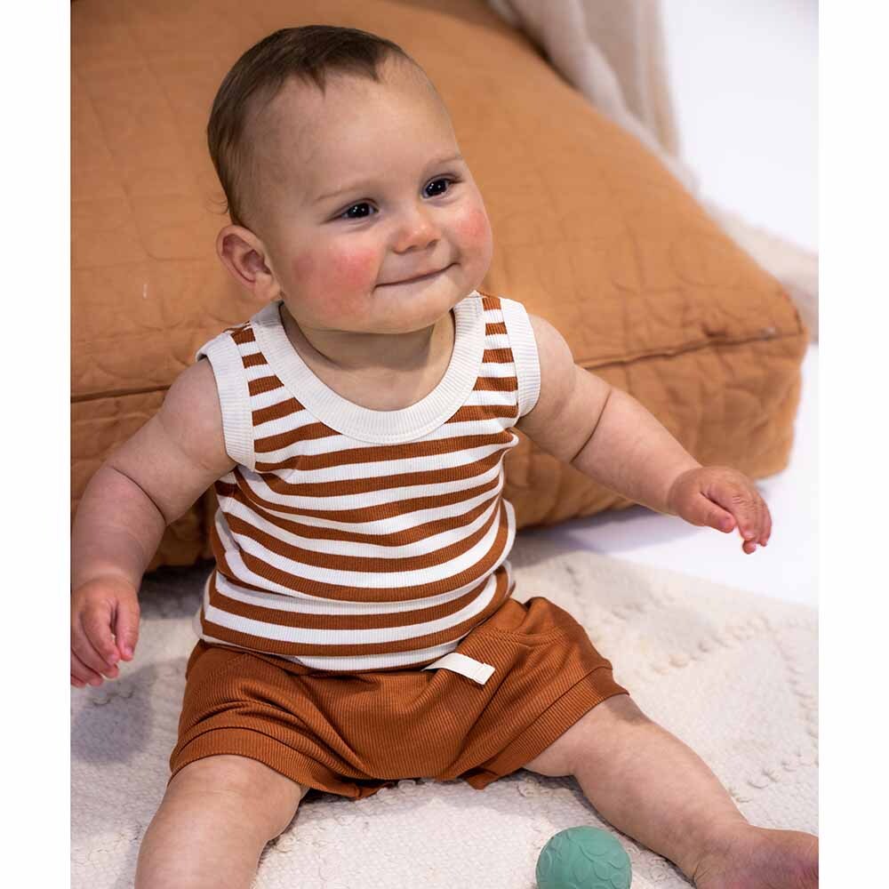 Snuggle Hunny Kids - Organic Shorts Biscuit