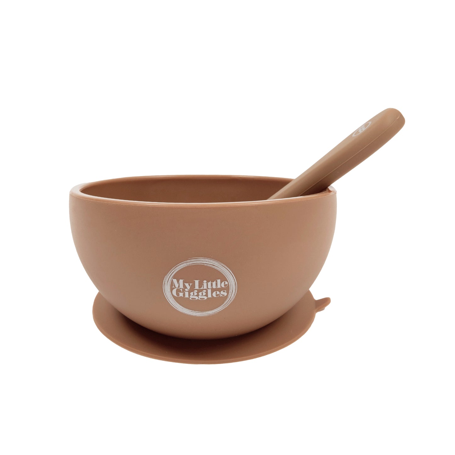 My Little Bowl and Spoon Set - Clay