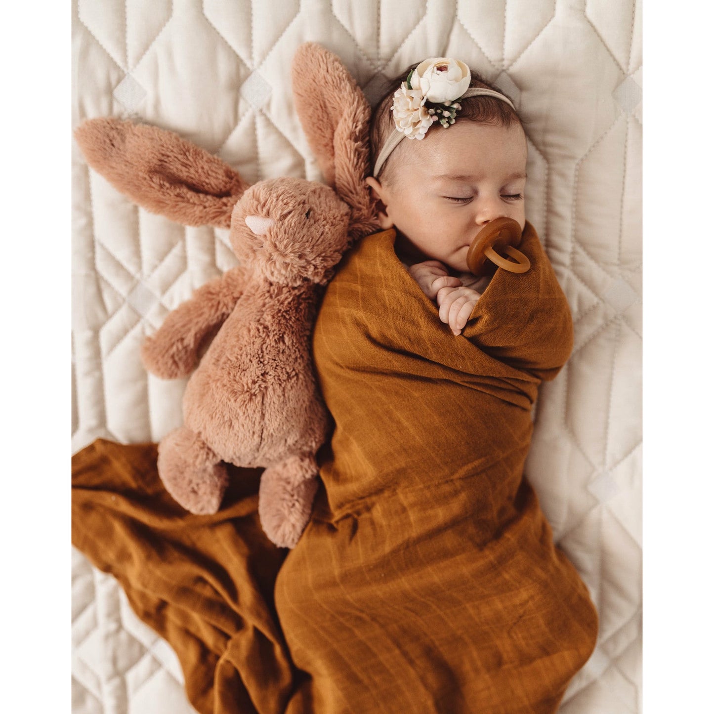Snuggle Hunny Kids - Bronze Organic Muslin Wrap