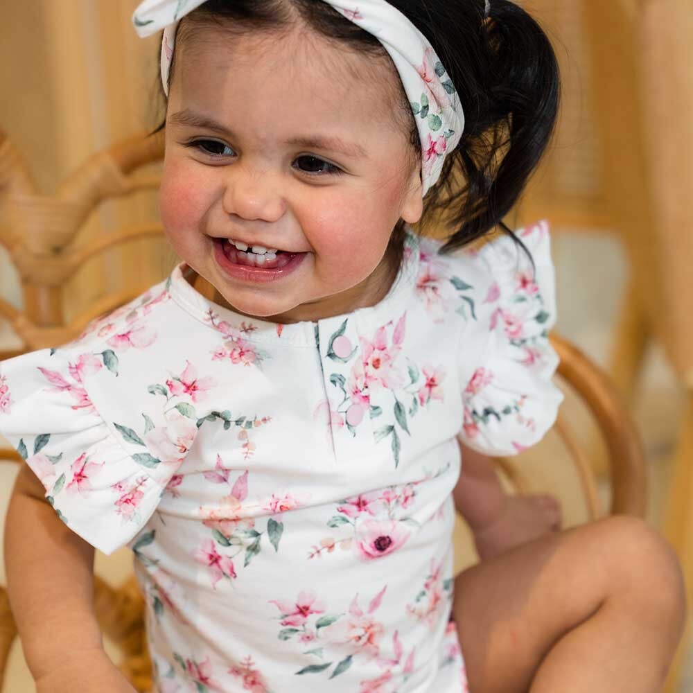 Snuggle Hunny Kids - Short Sleeve Bodysuit - Camille