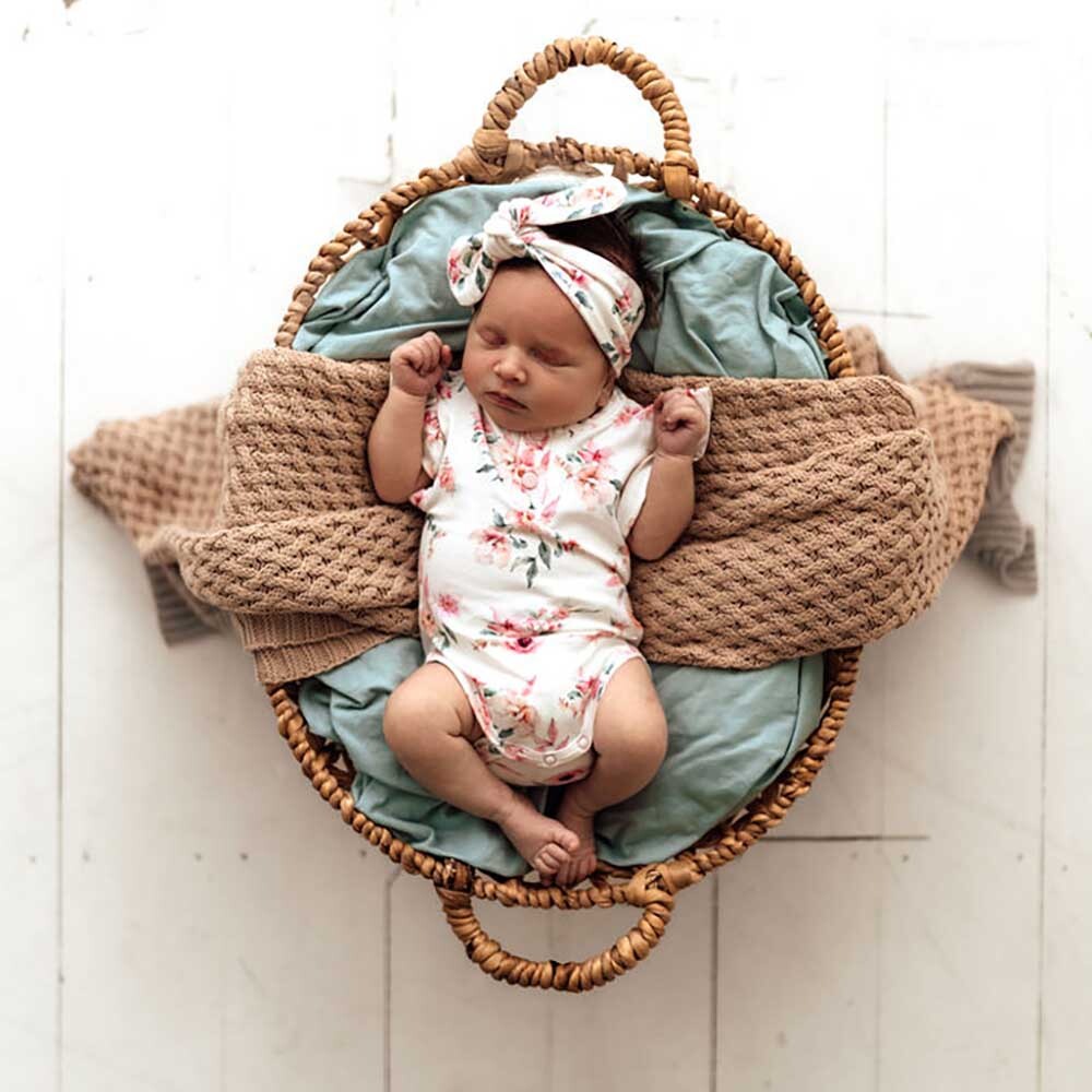 Snuggle Hunny Kids - Short Sleeve Bodysuit - Camille