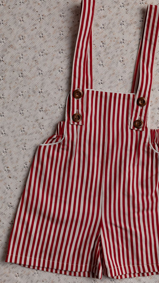 Bencer & Hazelnut - Claus Suspender Overalls