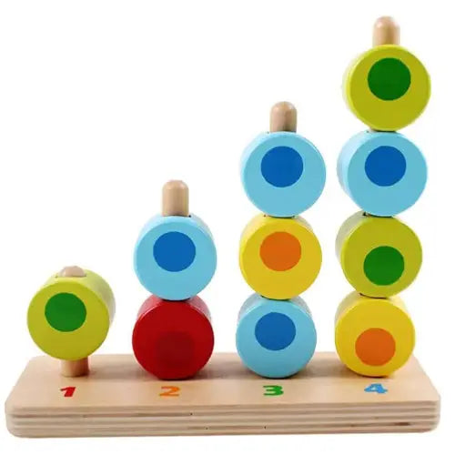 Wooden Counting Stacker