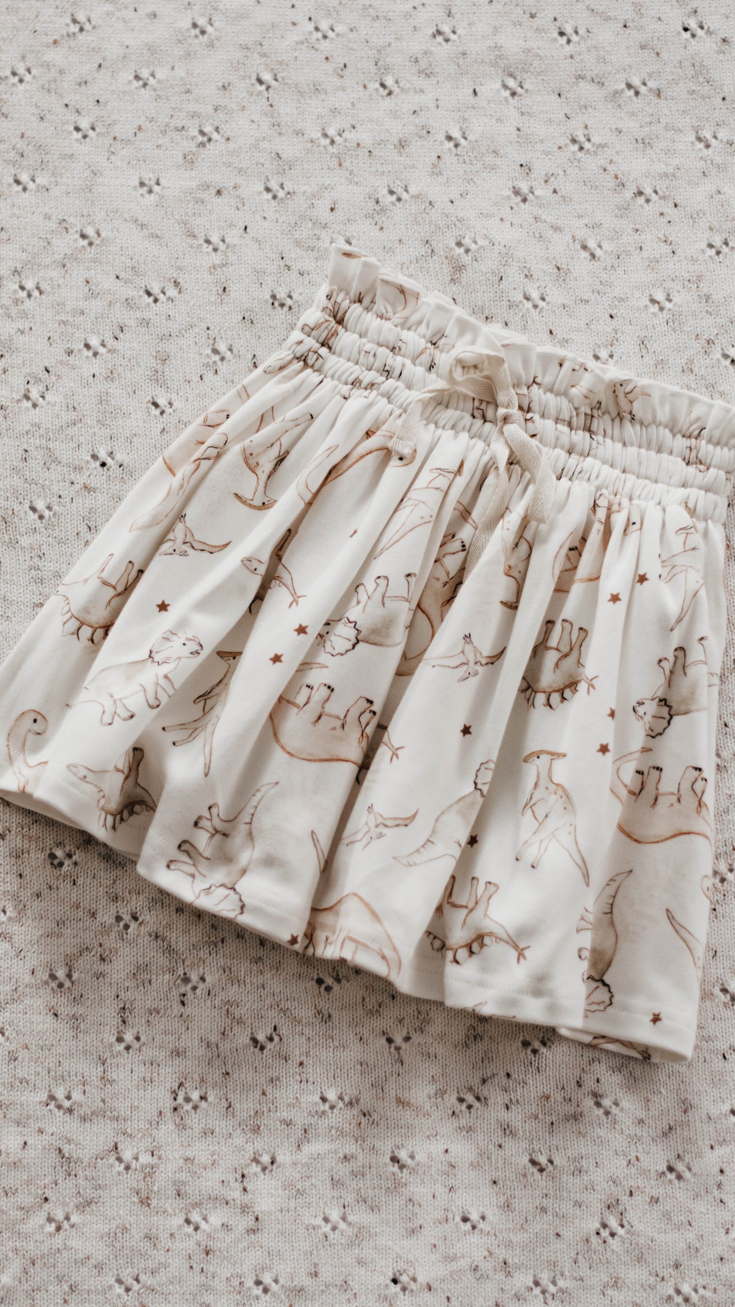 Bencer & Hazelnut - Dino Jersey Skirt