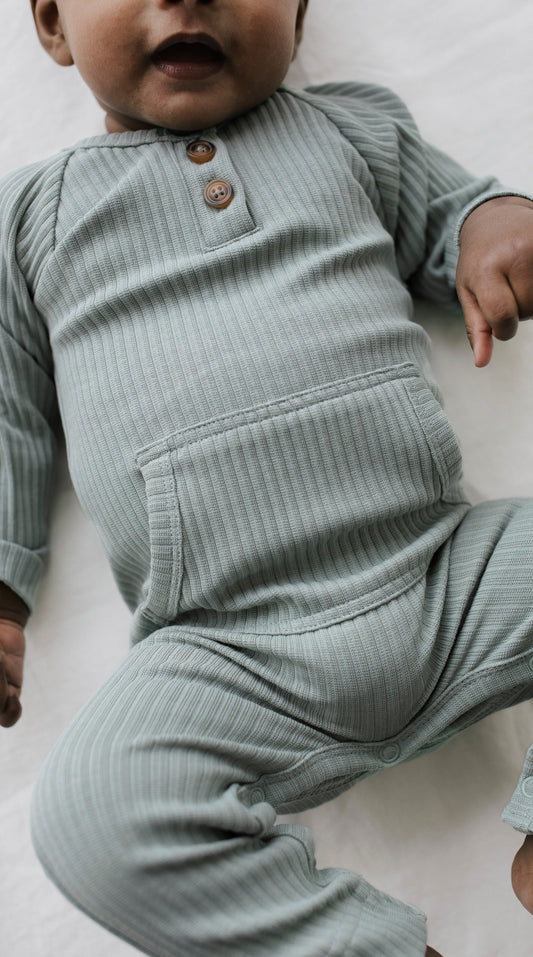 Jamie Kay - Wide Rib Florian Onepiece - Sky