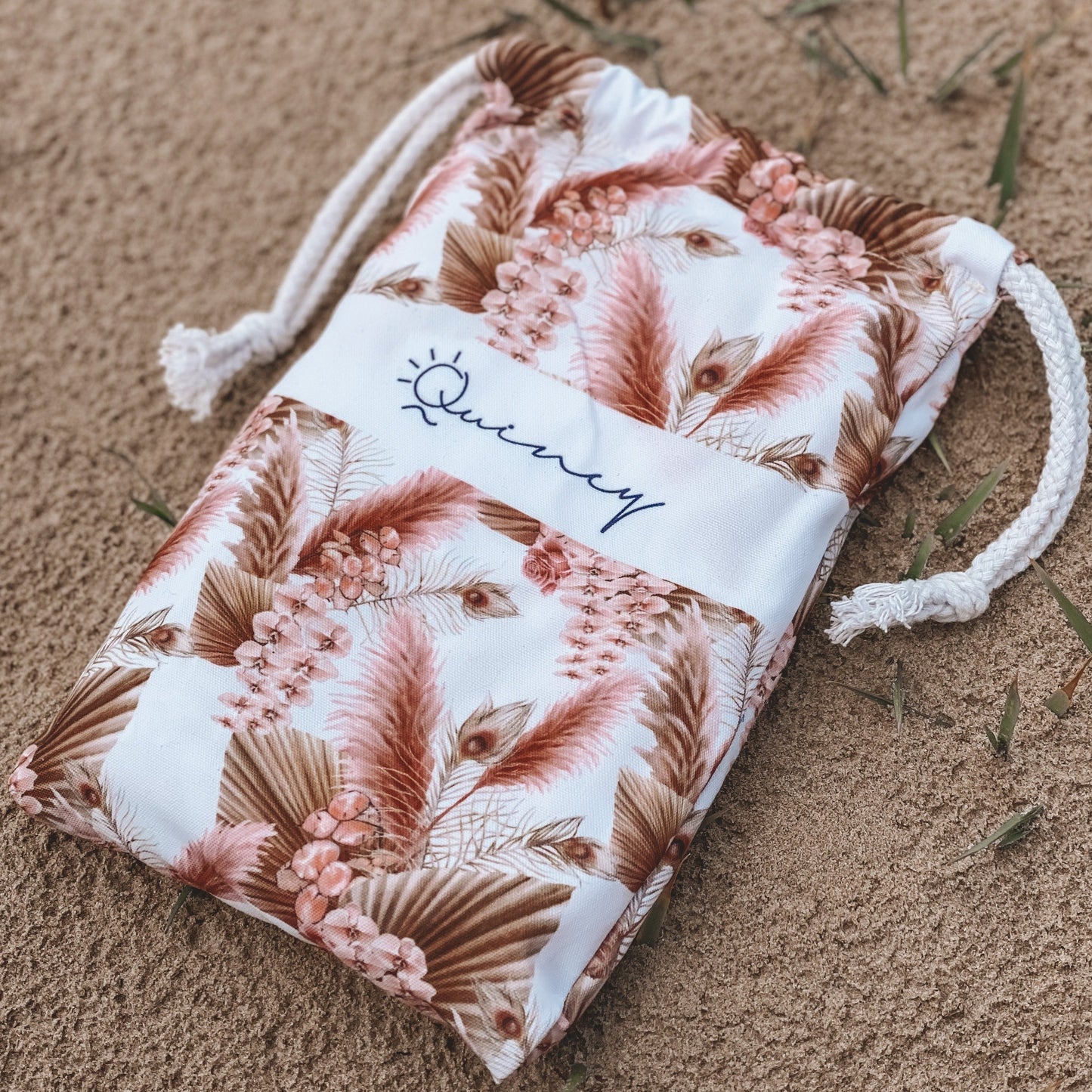 Full-sized Pampas Grass Travel Towel