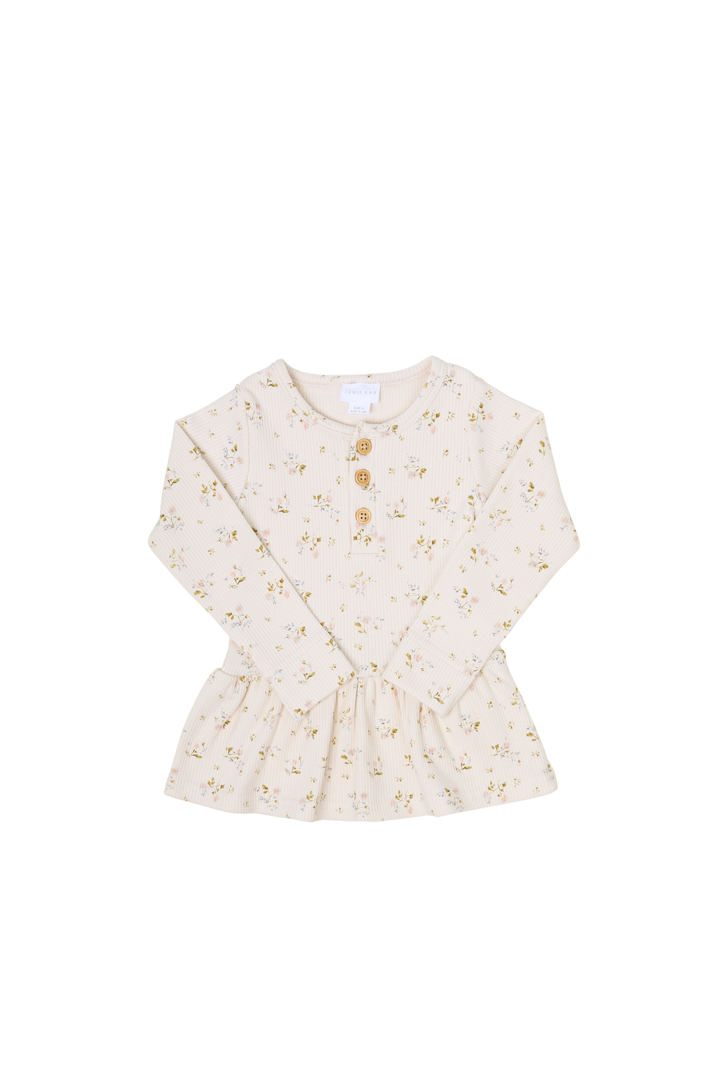 Jamie Kay - Organic Cotton Siera Top - Nina Watercolour Floral