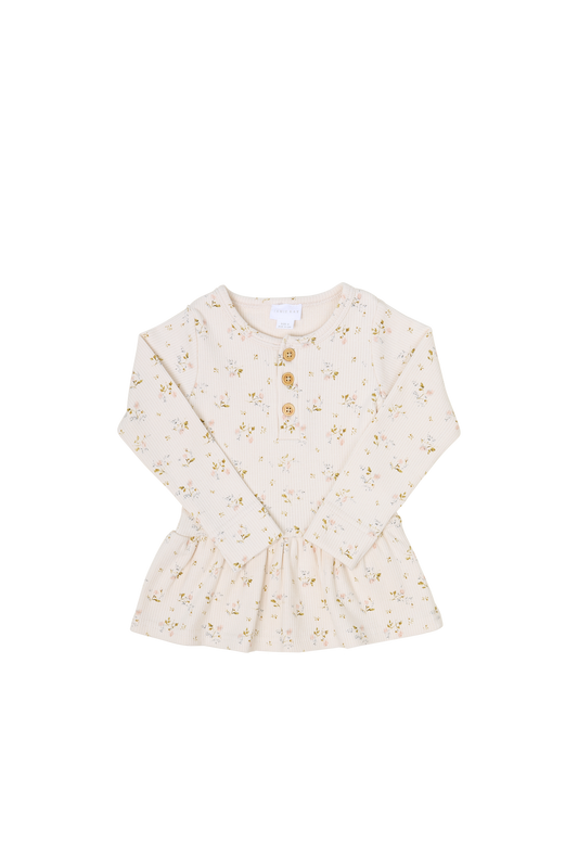 Jamie Kay - Organic Cotton Siera Top - Nina Watercolour Floral