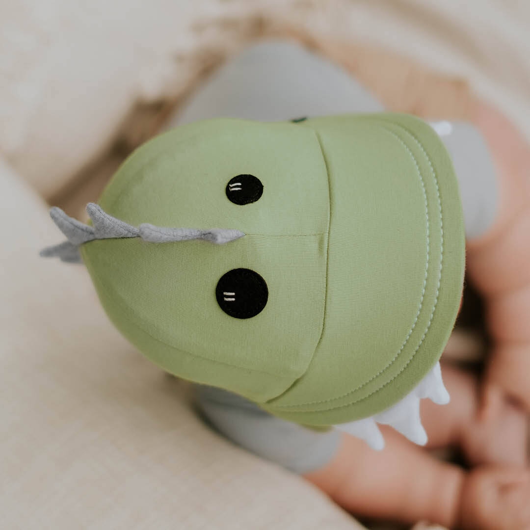 Bedhead Hats - Legionnaire Flap Sun Hat - Dinosaur - Khaki