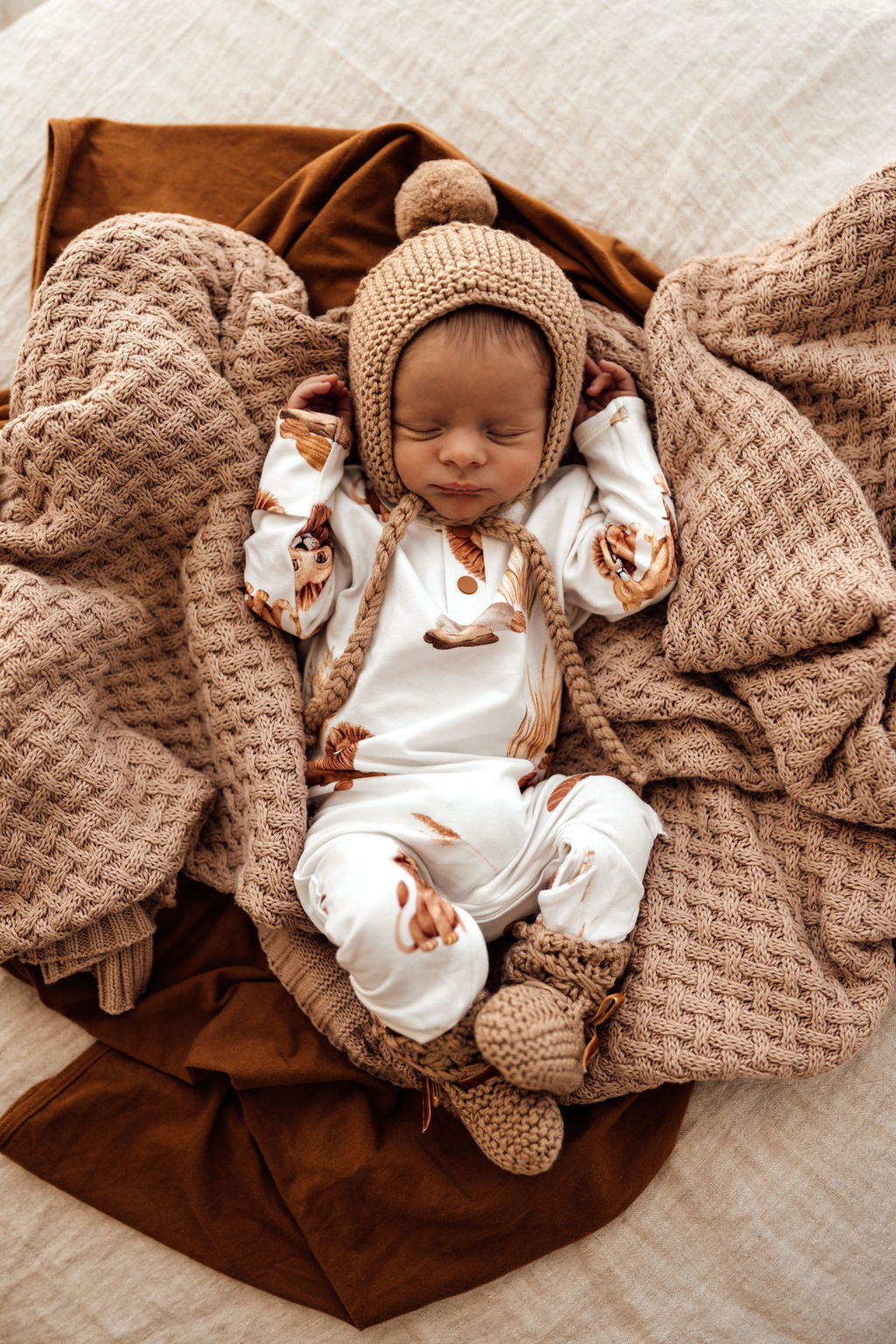 Snuggle Hunny Kids - Lion Growsuit