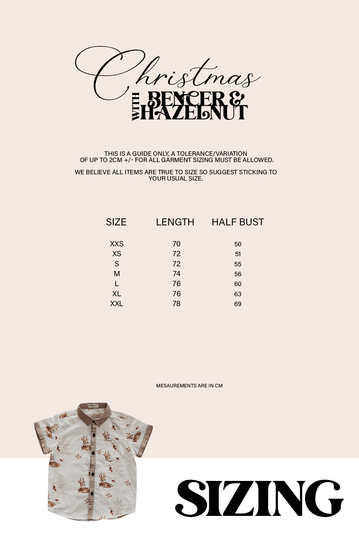 Bencer & Hazelnut - Prancer Shirt - Mens