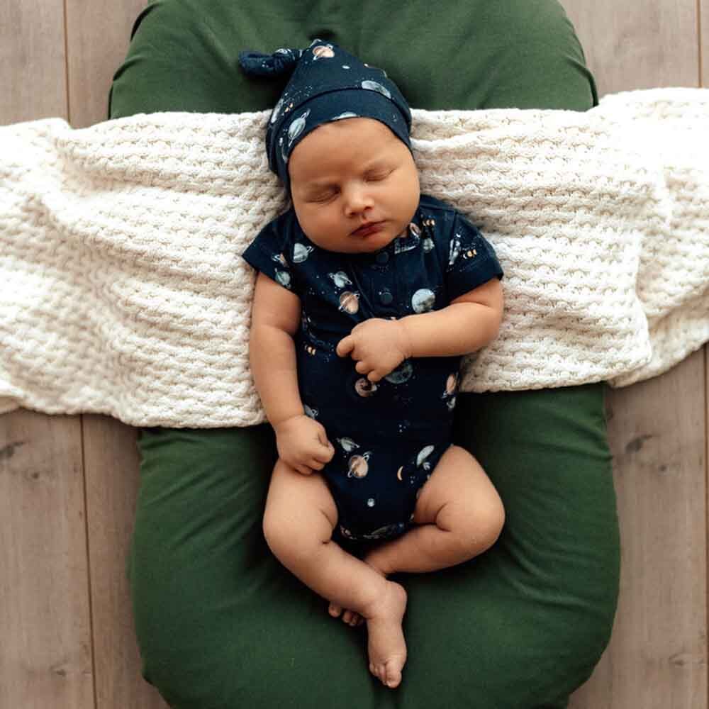 Snuggle Hunny Kids - Milky Way Short Sleeve Bodysuit
