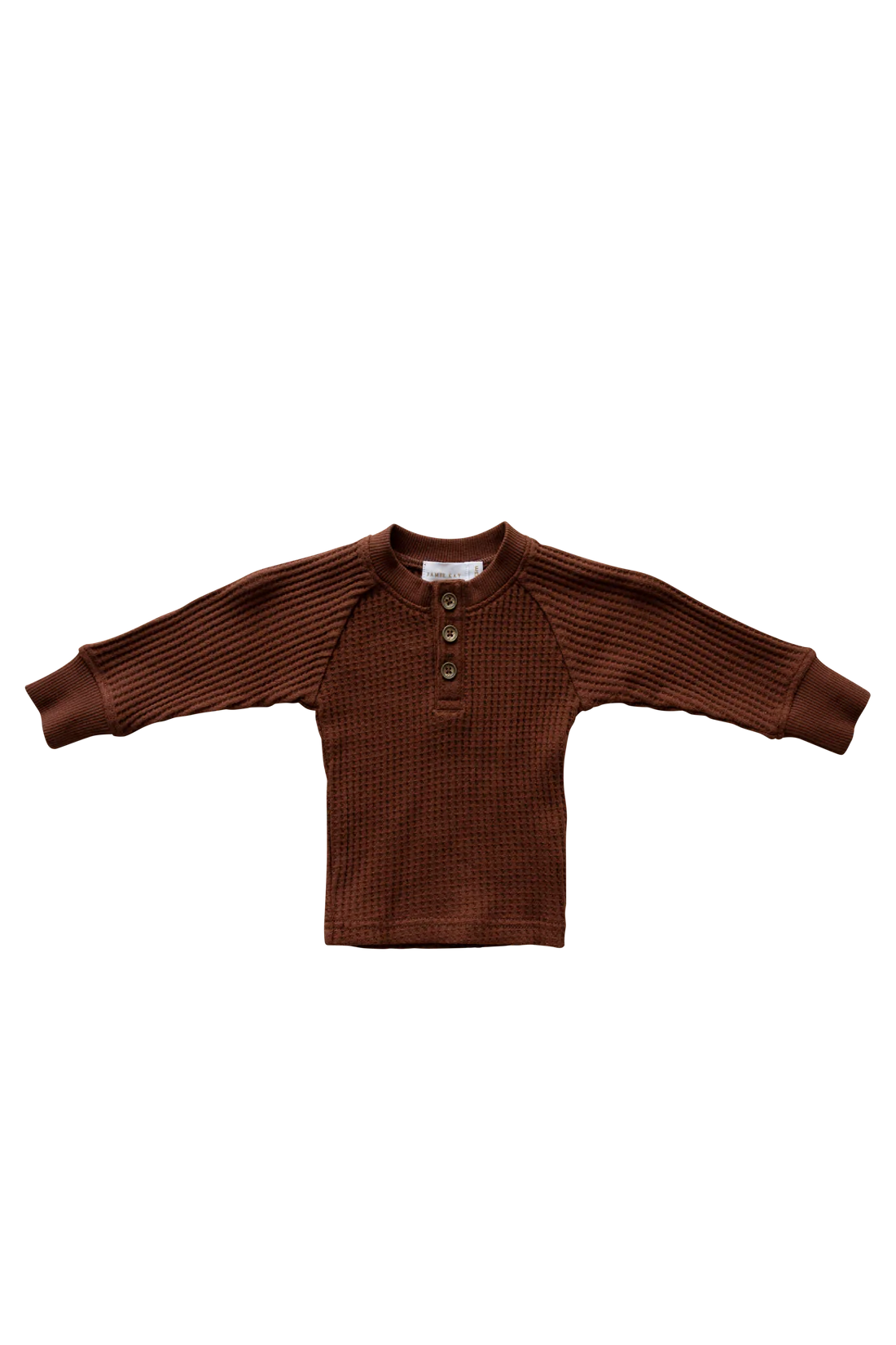 Jamie Kay - Organic Waffle Mason Top - Cherry