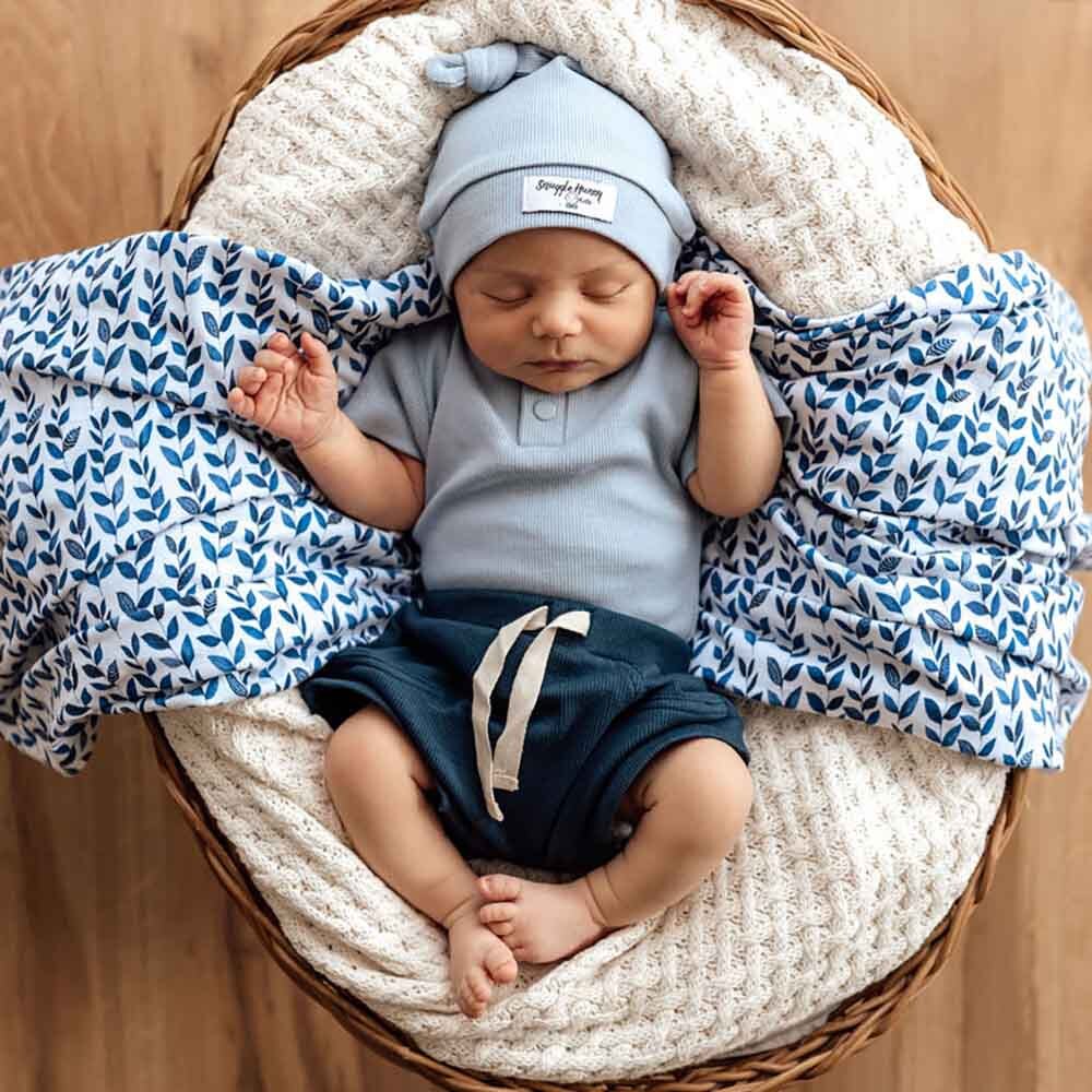 Snuggle Hunny Kids - Organic Shorts - Navy