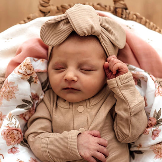 Snuggle Hunny Kids - Pebble Ribbed Topknot