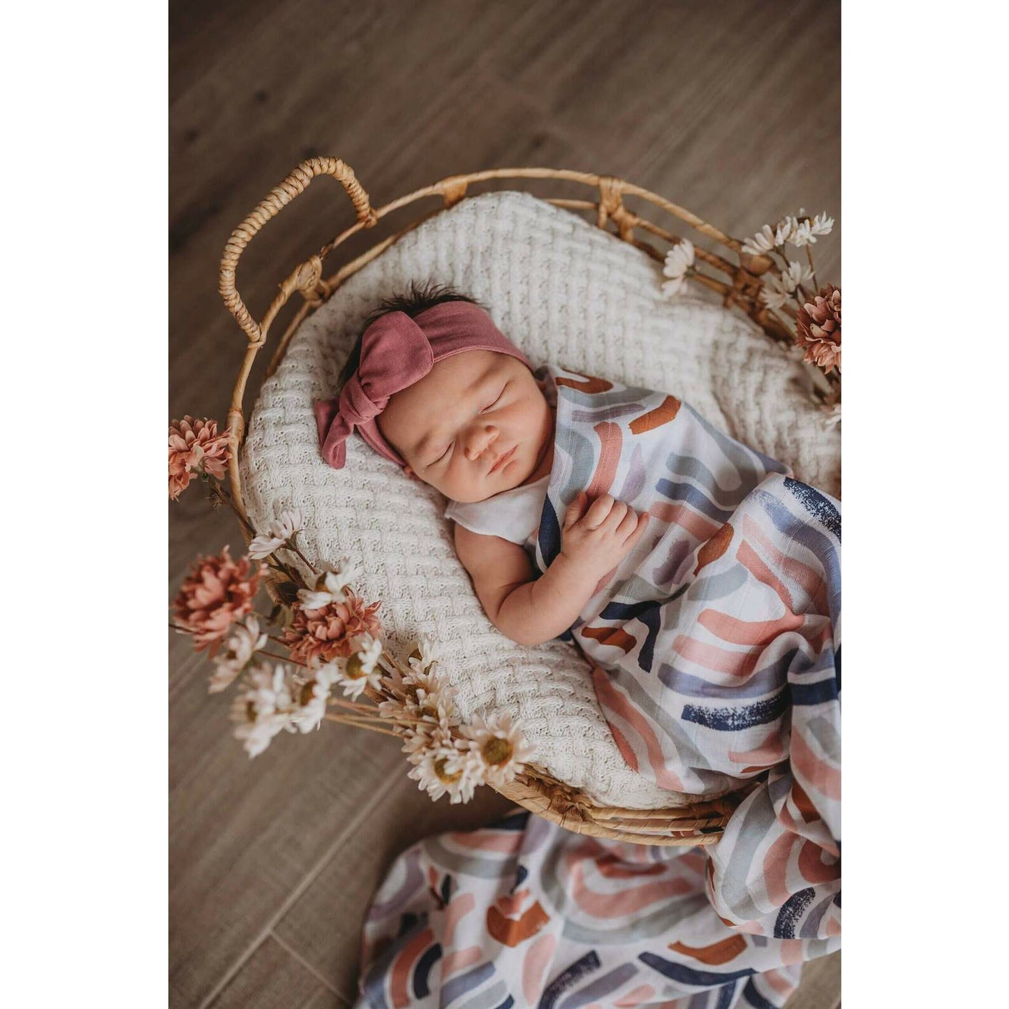 Rainbow Baby Organic Muslin Wrap