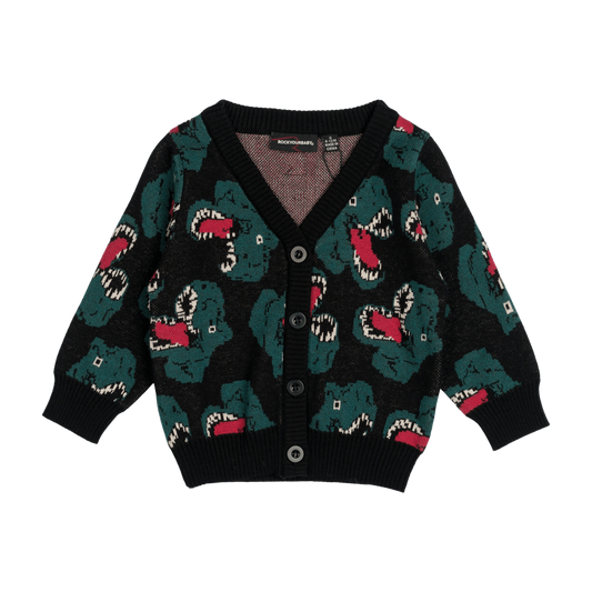 Rock Your Baby - Dino Baby Knit Cardy