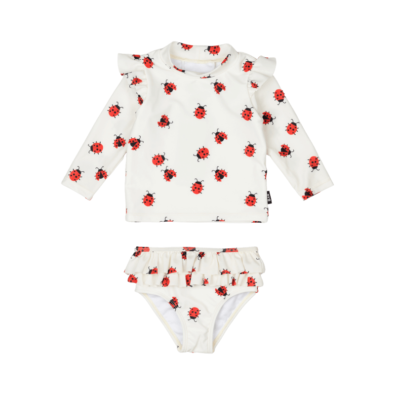 Rock Your Baby - Ladybug Rashie Set
