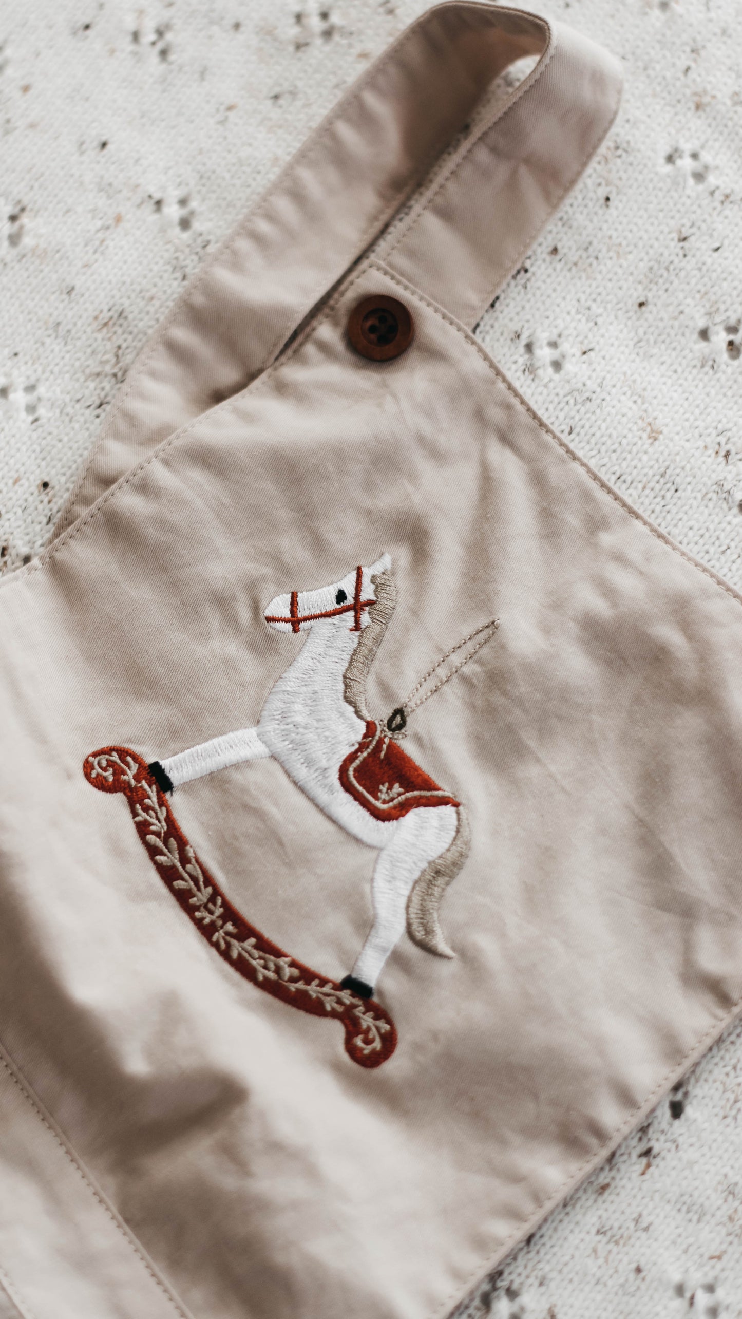 Bencer & Hazelnut - Rocking Horse Overalls